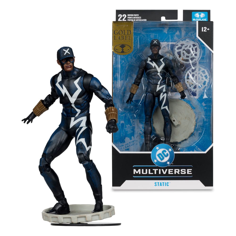 DC Multiverse Actionfigur Static Shock (Trial by Fire) (Gold Label) 18 cm - Preorder - ETA: 12.02.2026