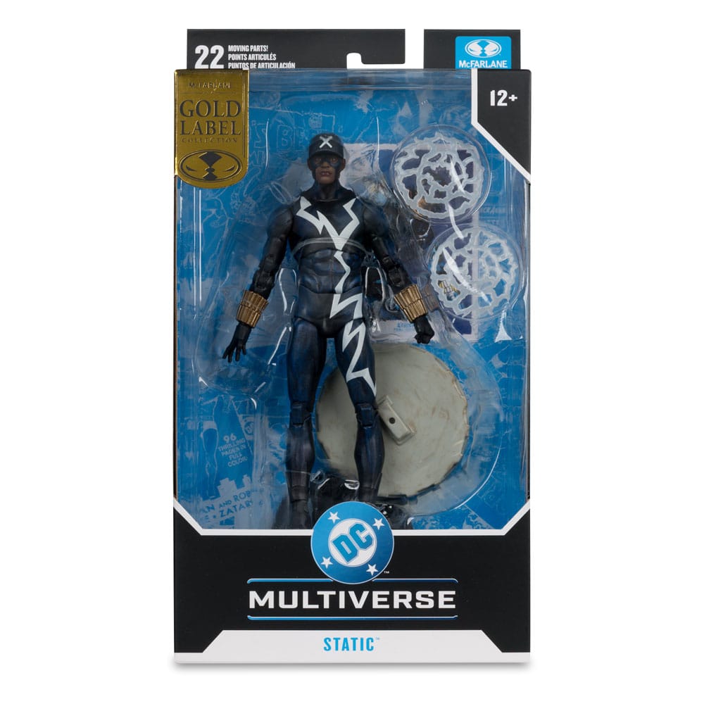 DC Multiverse Actionfigur Static Shock (Trial by Fire) (Gold Label) 18 cm - Preorder - ETA: 12.02.2026