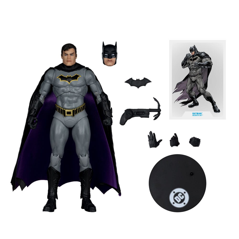 DC Rebirth DC Multiverse Actionfigur Batman (Gold Label) 18 cm - Preorder - ETA: 25.11.2025