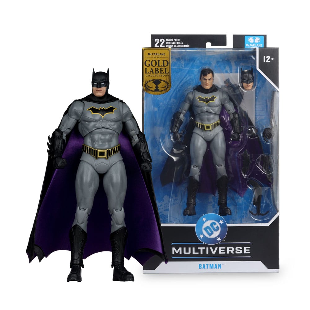 DC Rebirth DC Multiverse Actionfigur Batman (Gold Label) 18 cm - Preorder - ETA: 25.11.2025