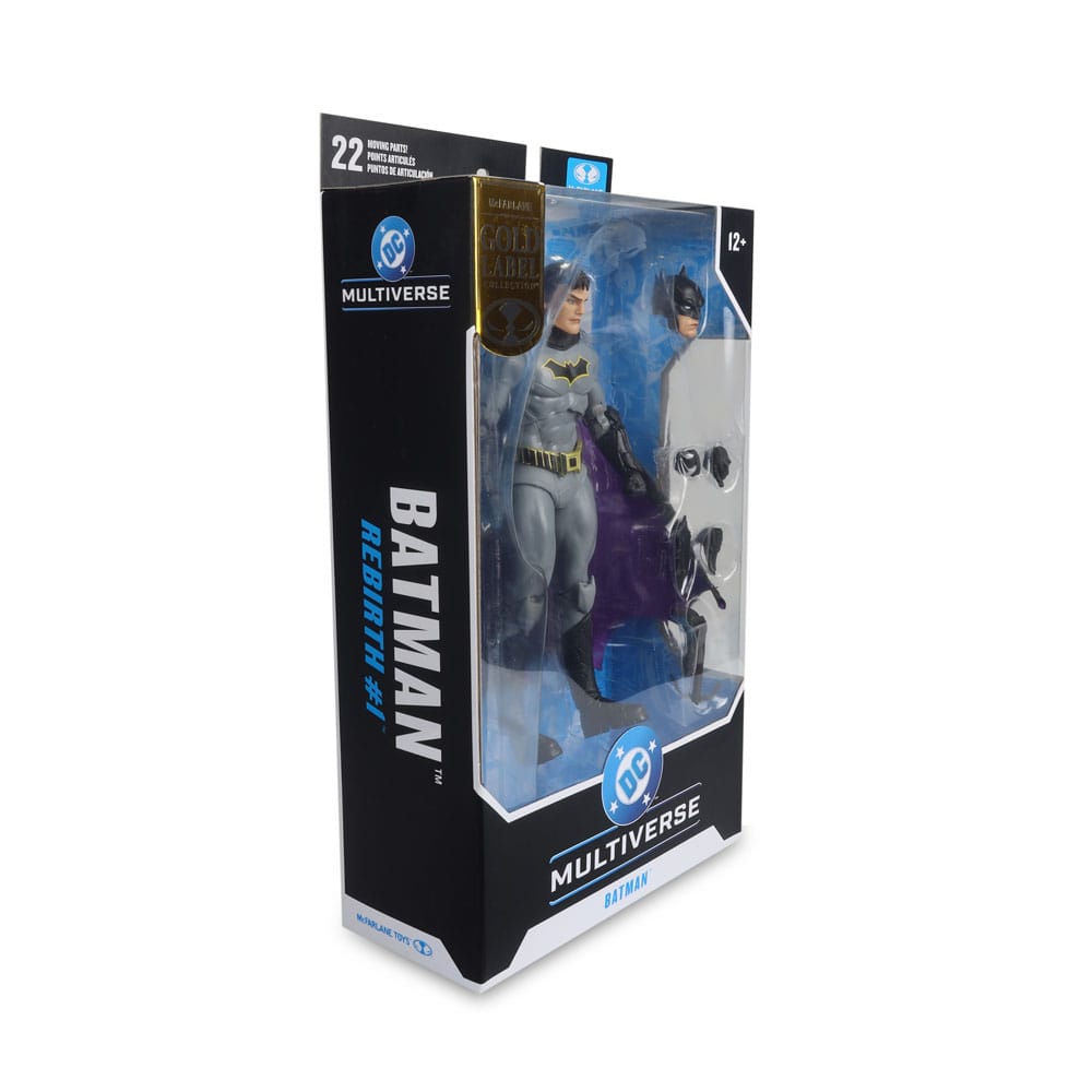 DC Rebirth DC Multiverse Actionfigur Batman (Gold Label) 18 cm - Preorder - ETA: 25.11.2025