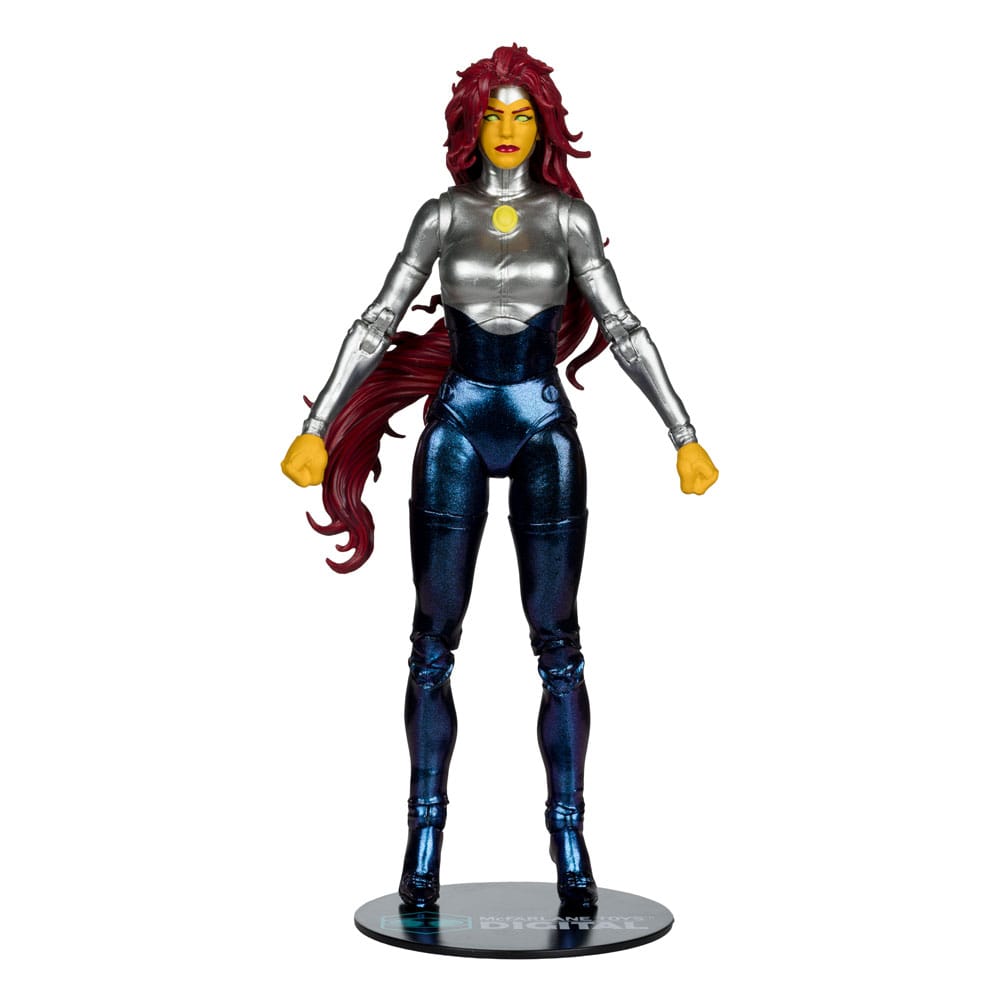 DC Direct McFarlane Toys Digital Actionfigur Blackfire (The New Teen Titans) 18 cm - Versand: 7 Tage nach Bestellung
