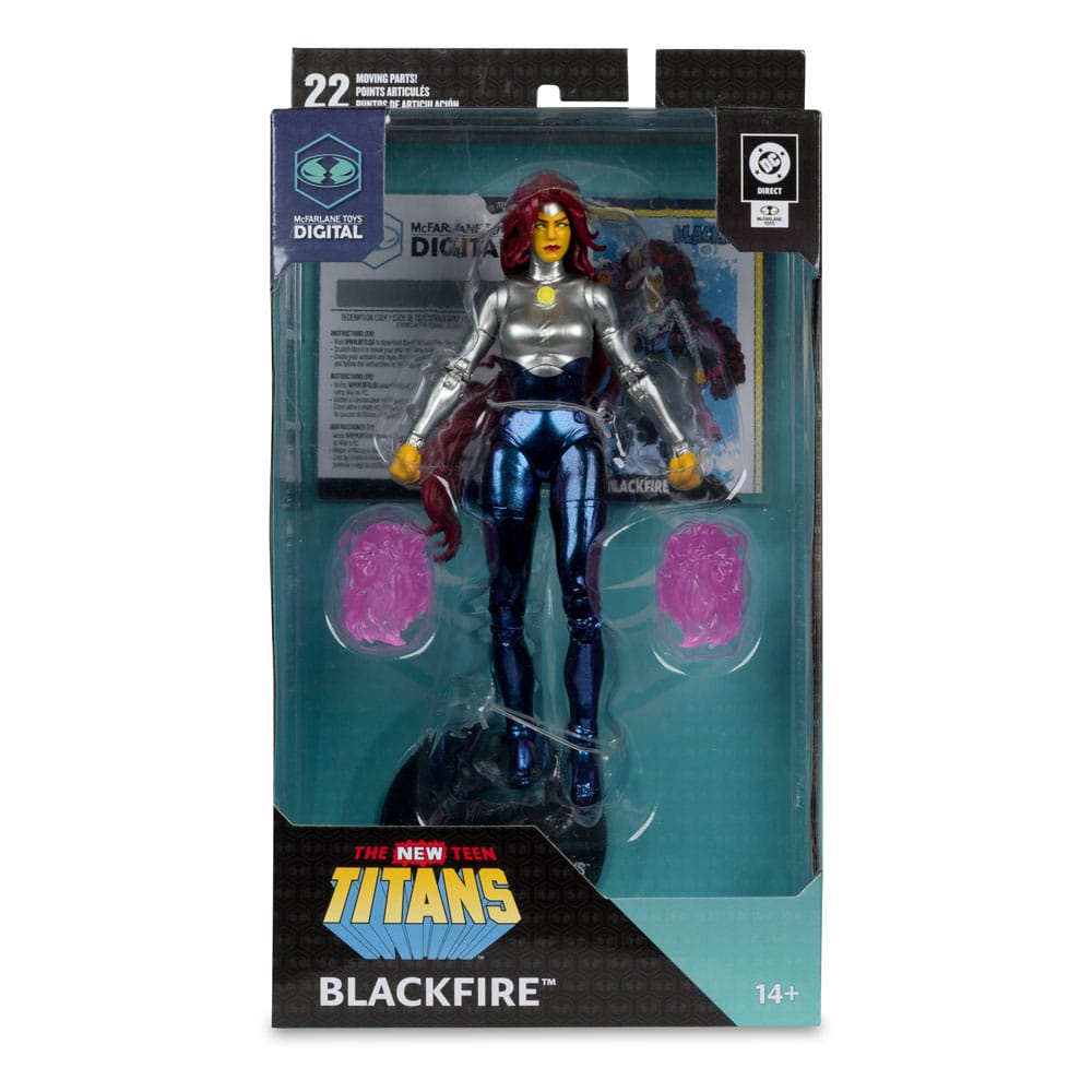 DC Direct McFarlane Toys Digital Actionfigur Blackfire (The New Teen Titans) 18 cm - Versand: 7 Tage nach Bestellung