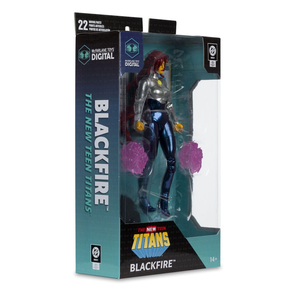 DC Direct McFarlane Toys Digital Actionfigur Blackfire (The New Teen Titans) 18 cm - Versand: 7 Tage nach Bestellung
