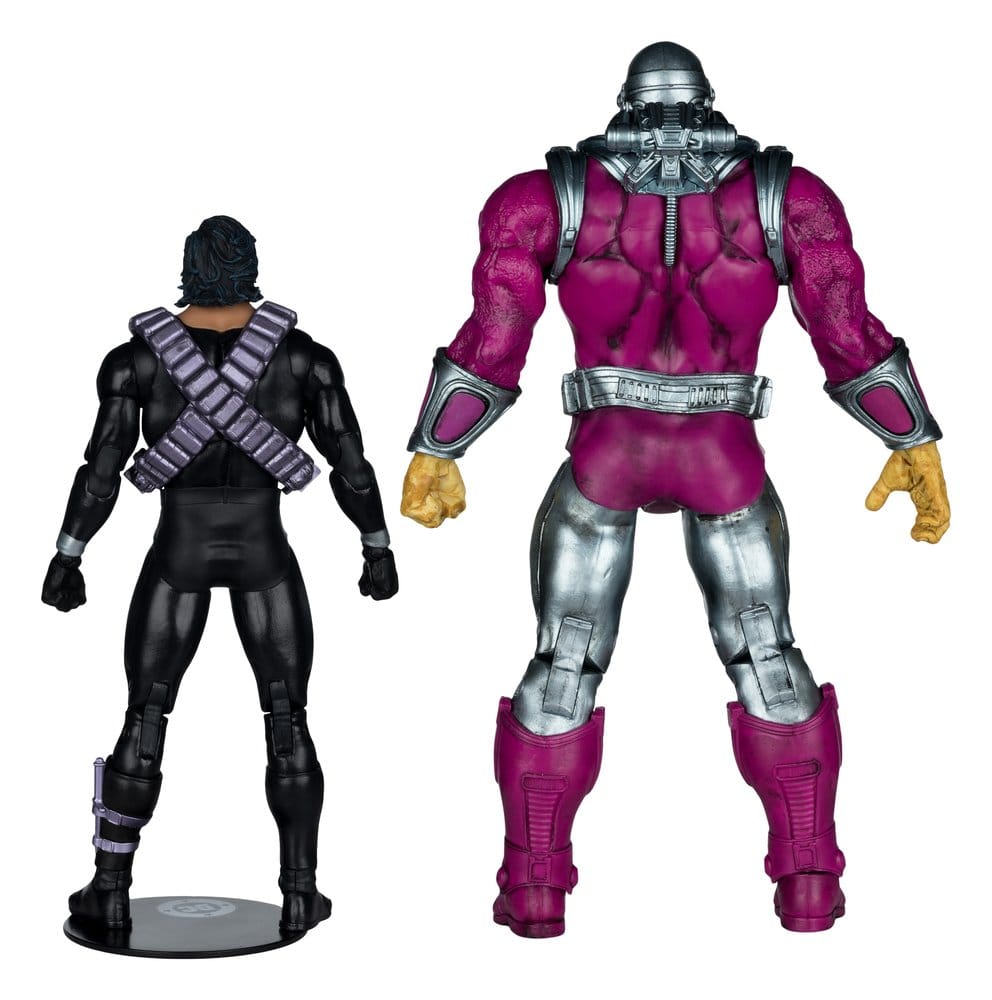 DC Multiverse Megafig Actionfigur 2er Pack Mongul vs Superman (Return of Superman) 25 cm - Versand: 7 Tage nach Bestellung