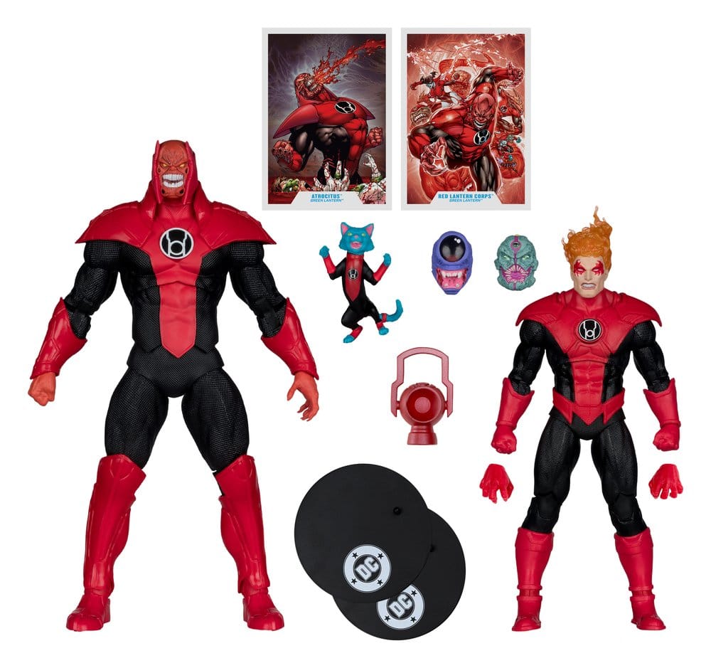 DC Multiverse Actionfiguren 2er-Pack Atrocitus and Red Lantern Corps (Green Lantern) 18 cm - Preorder - ETA: 02.09.2026