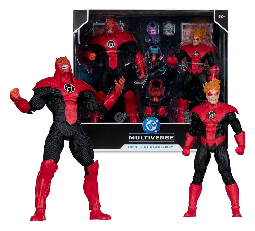 DC Multiverse Actionfiguren 2er-Pack Atrocitus and Red Lantern Corps (Green Lantern) 18 cm - Preorder - ETA: 02.09.2026