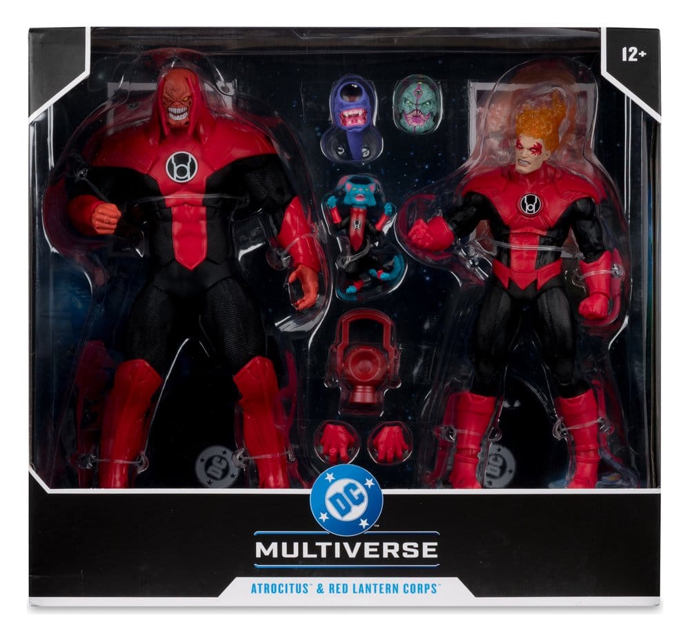 DC Multiverse Actionfiguren 2er-Pack Atrocitus and Red Lantern Corps (Green Lantern) 18 cm - Preorder - ETA: 02.09.2026