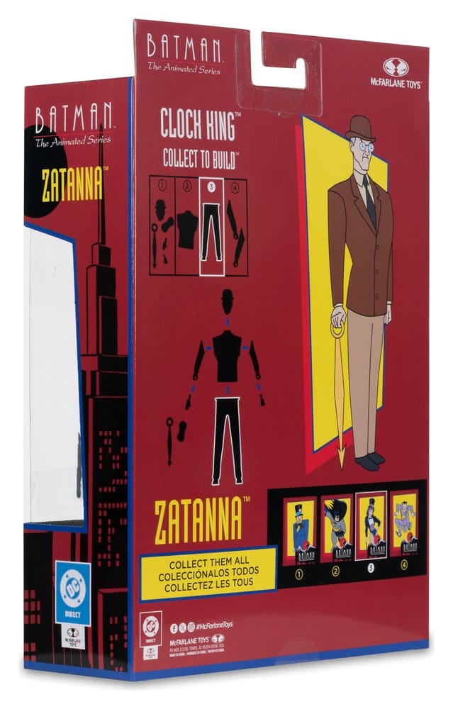 Batman: The Animated Series DC Direct Build-A Actionfigur Wave 7 Zatanna 15 cm - Versand: 7 Tage nach Bestellung