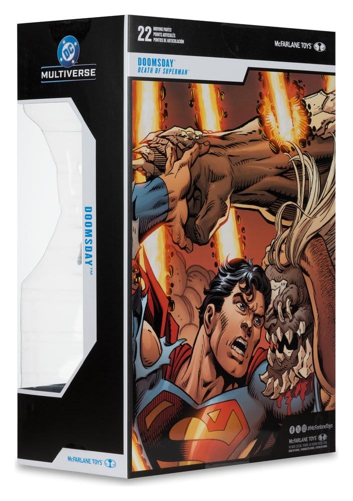 DC Multiverse Mega Actionfigur Doomsday (Death of Superman) (Gold Label) 24 cm - Preorder - ETA: 10.09.2026