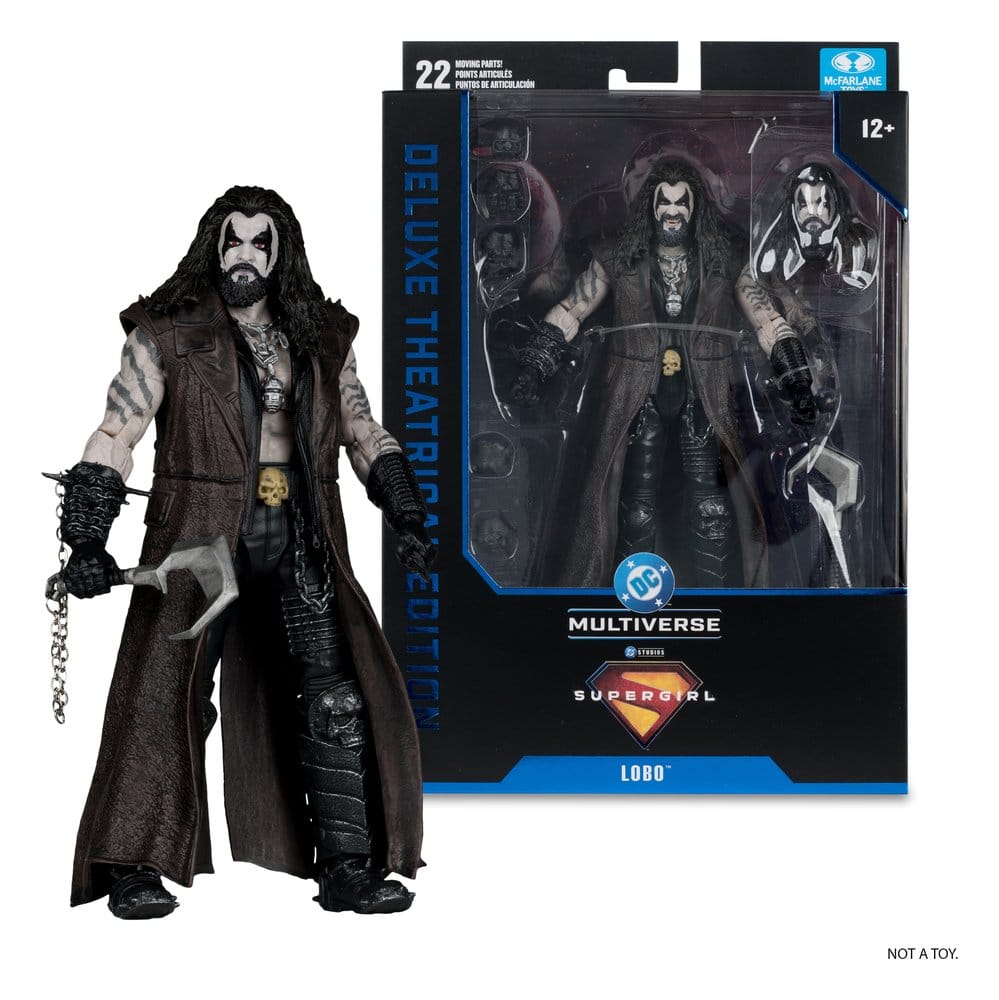 Supergirl (2026) DC Theatrical Deluxe Edition Actionfigur Lobo 19 cm - Versand: 7 Tage nach Bestellung