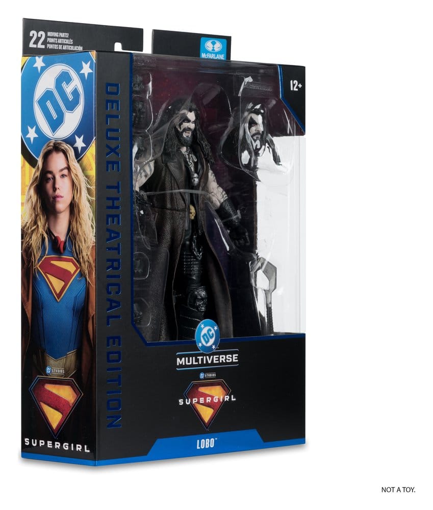 Supergirl (2026) DC Theatrical Deluxe Edition Actionfigur Lobo 19 cm - Versand: 7 Tage nach Bestellung