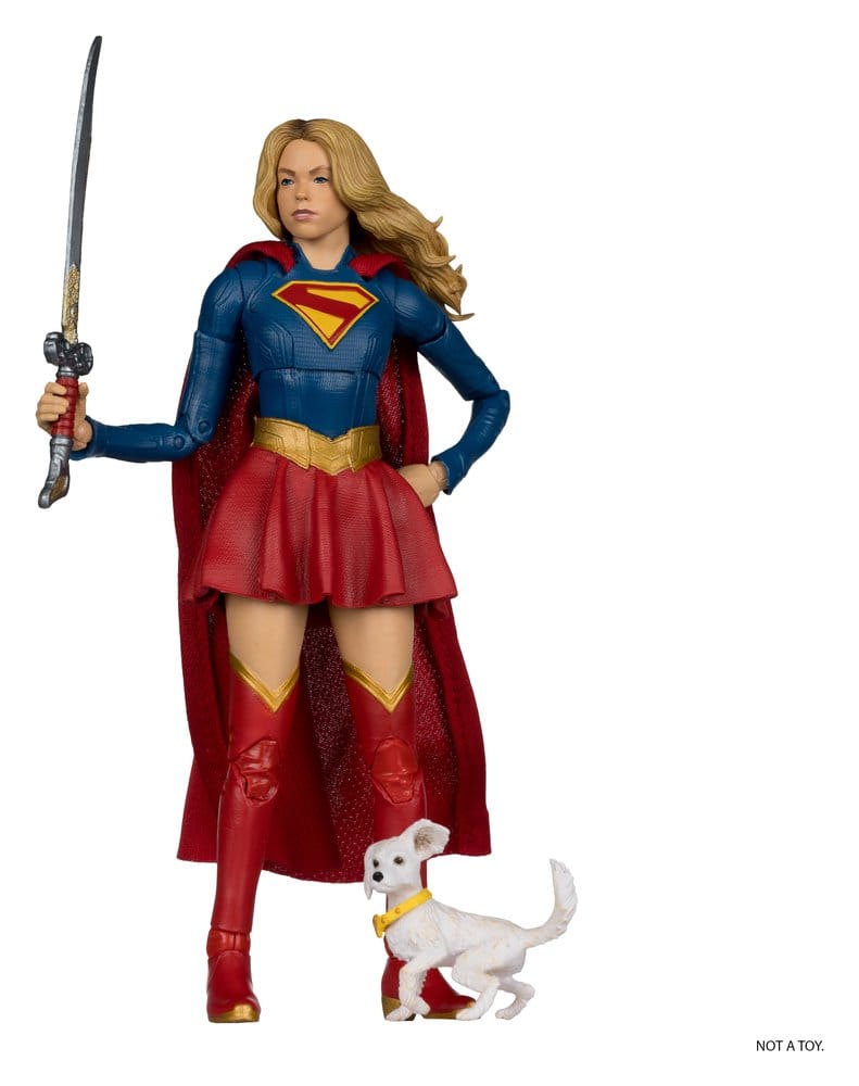 Supergirl (2026) DC Theatrical Deluxe Edition Actionfigur Supergirl & Baby Krypto 17 cm - Versand: 7 Tage nach Bestellung