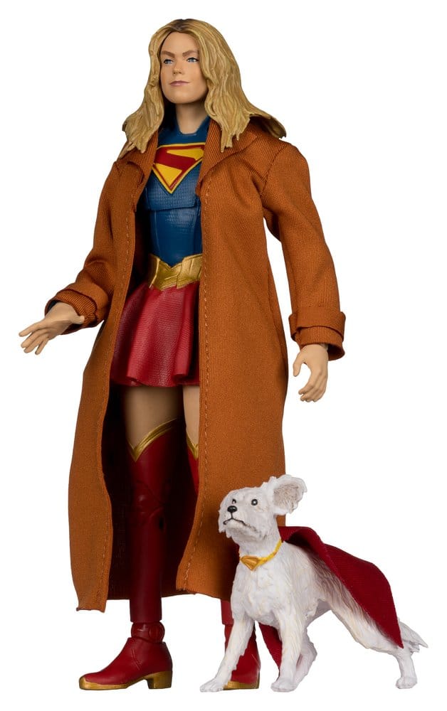 Supergirl (2026) DC Theatrical Deluxe Edition Actionfigur Supergirl & Krypto (Gold Label) 17 cm - Versand: 7 Tage nach Bestellung