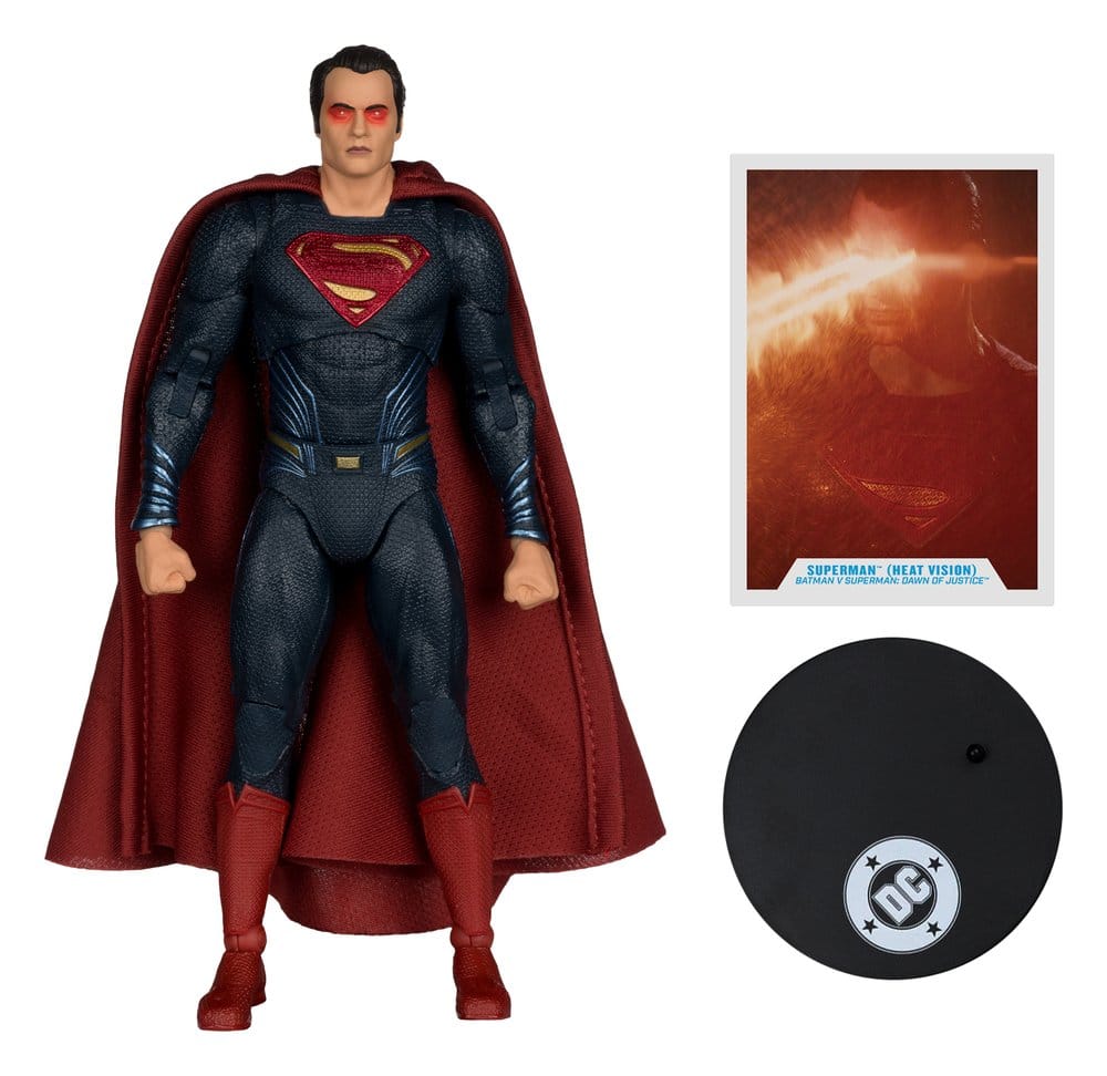 Batman v Superman: Dawn of Justice (2016)  DC Theatrical Edition Actionfigur Superman (Heat Vision) 19 cm - Versand: 7 Tage nach Bestellung