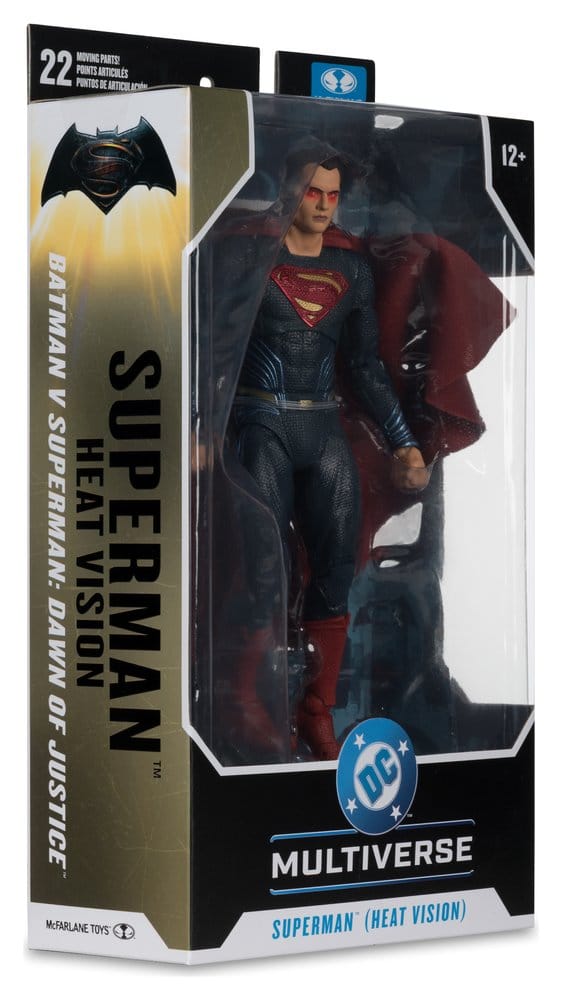 Batman v Superman: Dawn of Justice (2016)  DC Theatrical Edition Actionfigur Superman (Heat Vision) 19 cm - Versand: 7 Tage nach Bestellung