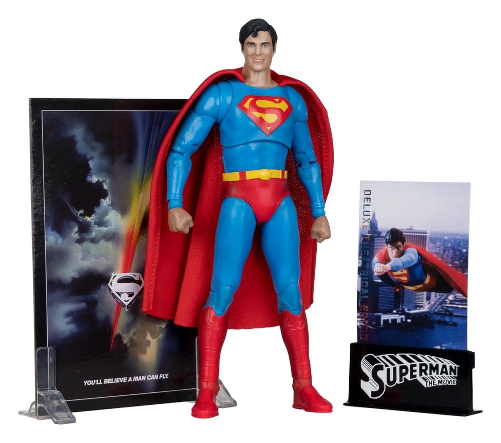 Superman (1978) DC Multiverse Deluxe Theatrical Edition Actionfigur Superman 19 cm - Preorder - ETA: 26.09.2026