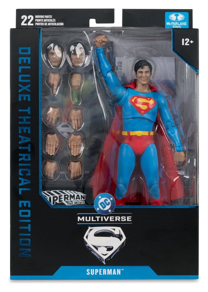 Superman (1978) DC Multiverse Deluxe Theatrical Edition Actionfigur Superman 19 cm - Preorder - ETA: 26.09.2026
