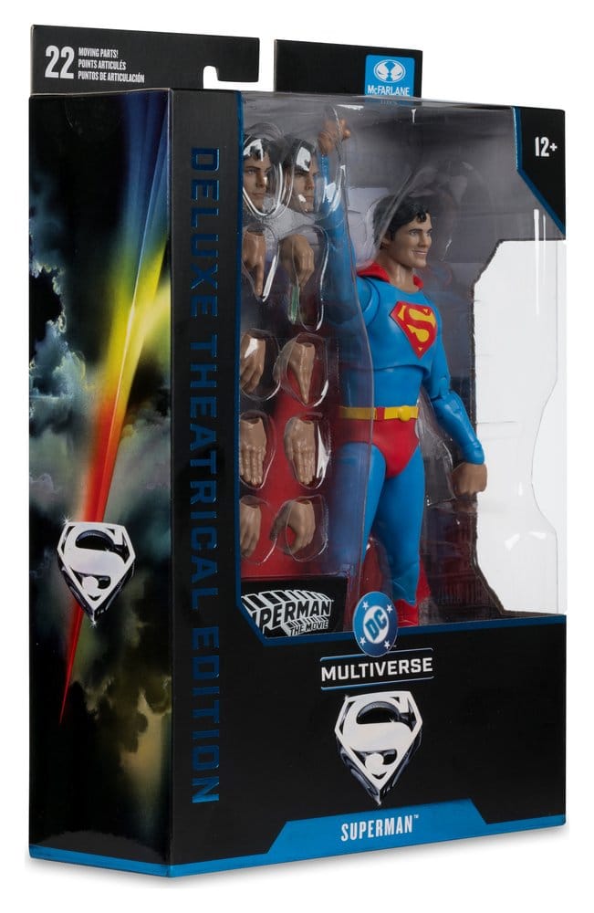 Superman (1978) DC Multiverse Deluxe Theatrical Edition Actionfigur Superman 19 cm - Preorder - ETA: 26.09.2026