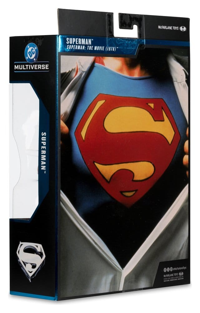 Superman (1978) DC Multiverse Deluxe Theatrical Edition Actionfigur Superman 19 cm - Preorder - ETA: 26.09.2026