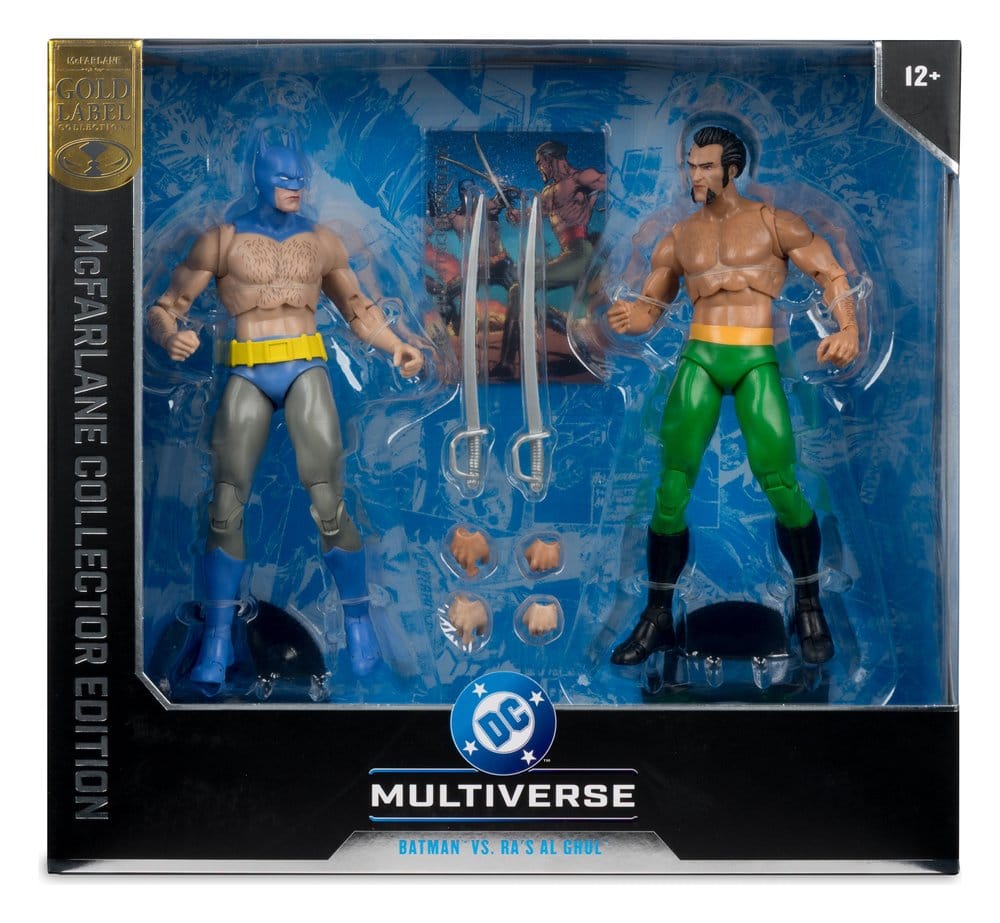 DC Multiverse McFarlane Elite Edition Actionfiguren 2er-Pack Batman vs Ra's al Ghul (Batman #244) (Gold Label) 18 cm - Preorder - ETA: 11.12.2026