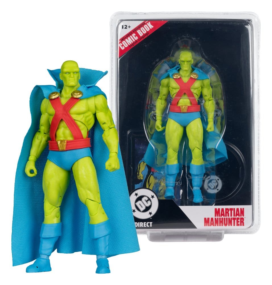 DC Direct Page Punchers Actionfigur Martian Manhunter (Justice League #77) 18 cm - Preorder - ETA: 24.06.2026