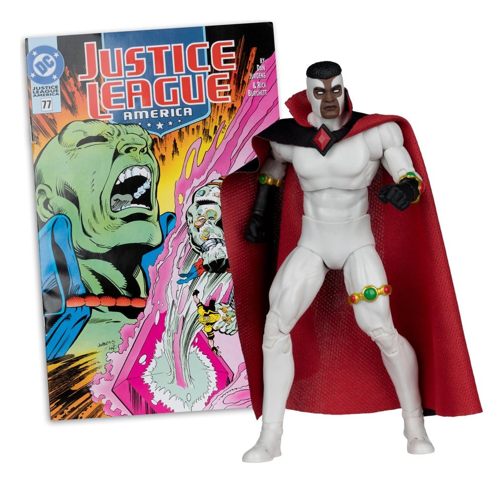 DC Direct Page Punchers Actionfigur Bloodwynd (Justice League #77) (Red Platinum Edition) 18 cm - Preorder - ETA: 24.06.2026