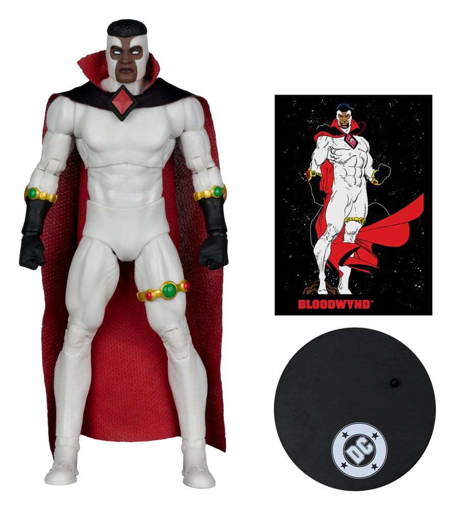 DC Direct Page Punchers Actionfigur Bloodwynd (Justice League #77) (Red Platinum Edition) 18 cm - Preorder - ETA: 24.06.2026
