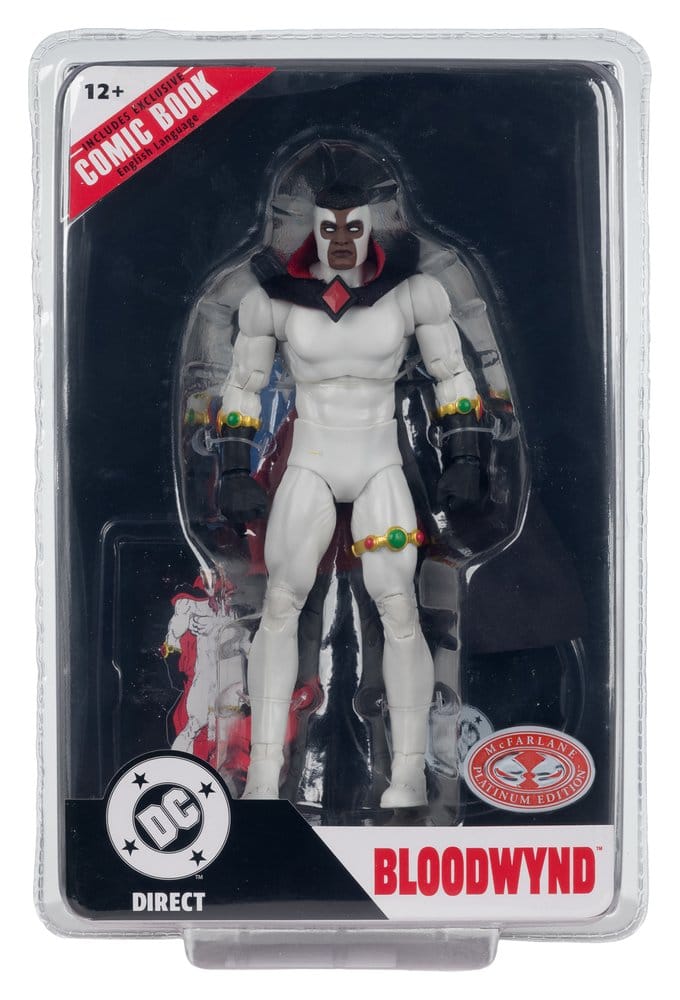 DC Direct Page Punchers Actionfigur Bloodwynd (Justice League #77) (Red Platinum Edition) 18 cm - Preorder - ETA: 24.06.2026