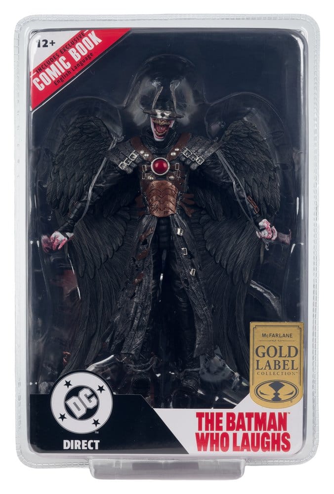 DC Direct Page Punchers Actionfigur The Batman Who Laughs (Hawkman #18) 18 cm (Gold Label) - Preorder - ETA: 30.10.2026