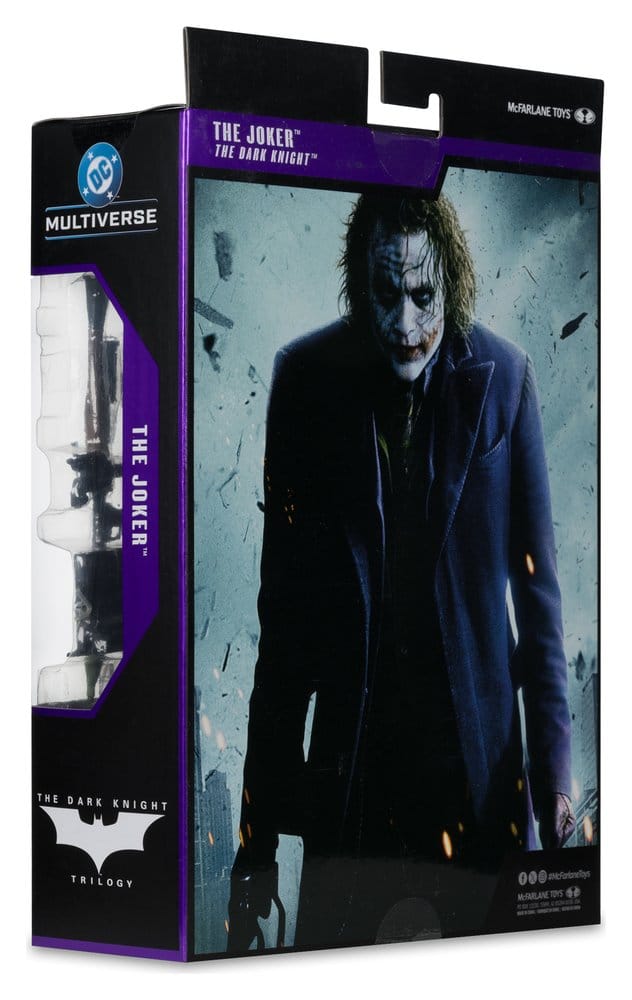 The Dark Knight DC Multiverse Deluxe Theatrical Edition Actionfigur Joker 18 cm - Versand: 7 Tage nach Bestellung