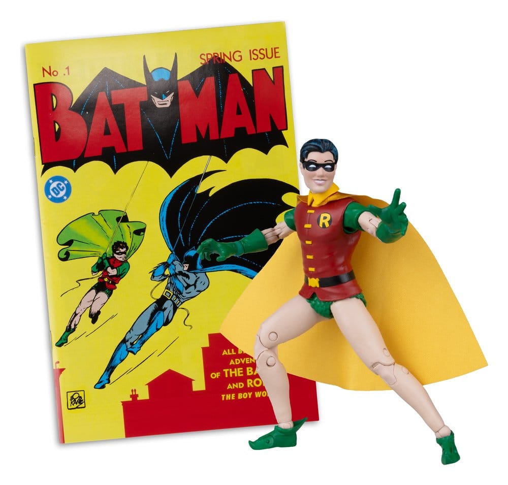 DC Direct Page Punchers Actionfigur Robin Dick Grayson (Batman #1) (Red Platinum Edition) 14 cm - Preorder - ETA: 30.10.2026