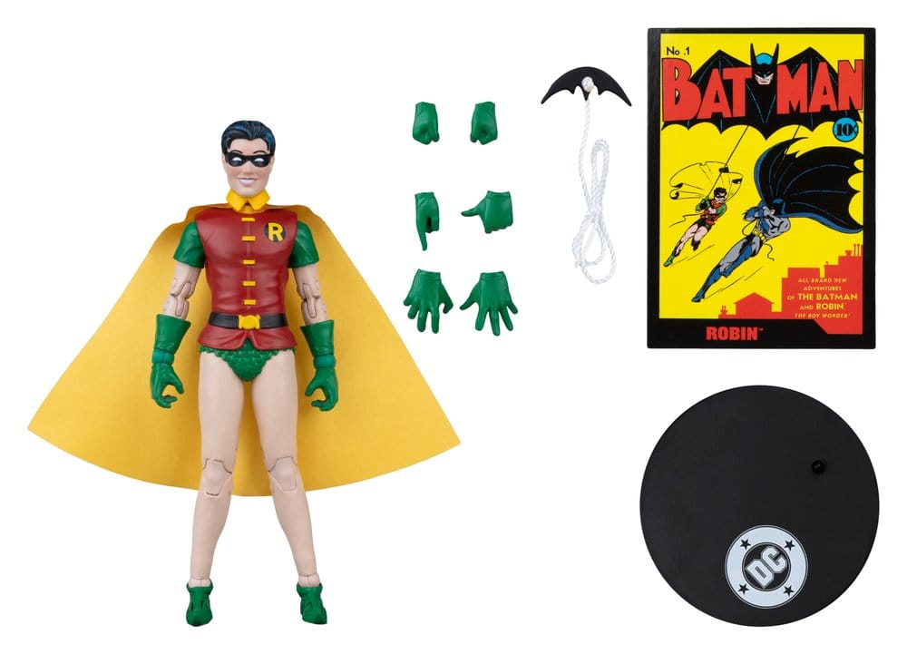 DC Direct Page Punchers Actionfigur Robin Dick Grayson (Batman #1) (Red Platinum Edition) 14 cm - Preorder - ETA: 30.10.2026