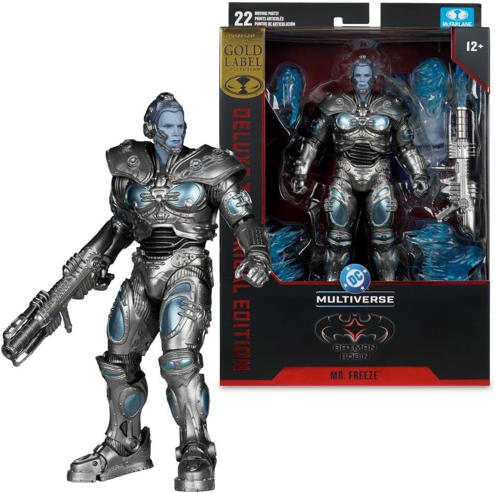 Batman & Robin DC Multiverse Actionfigur Mr. Freeze (Gold Label) 18 cm - Versand: 7 Tage nach Bestellung