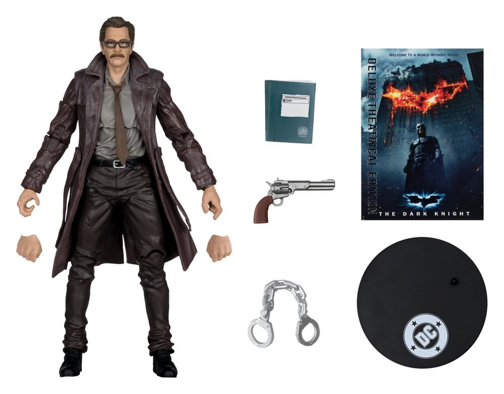 DC Multiverse Actionfigur Commissioner James Gordon (The Dark Knight Trilogy) Deluxe Theatrical Edition 18 cm - Preorder - ETA: 02.09.2026