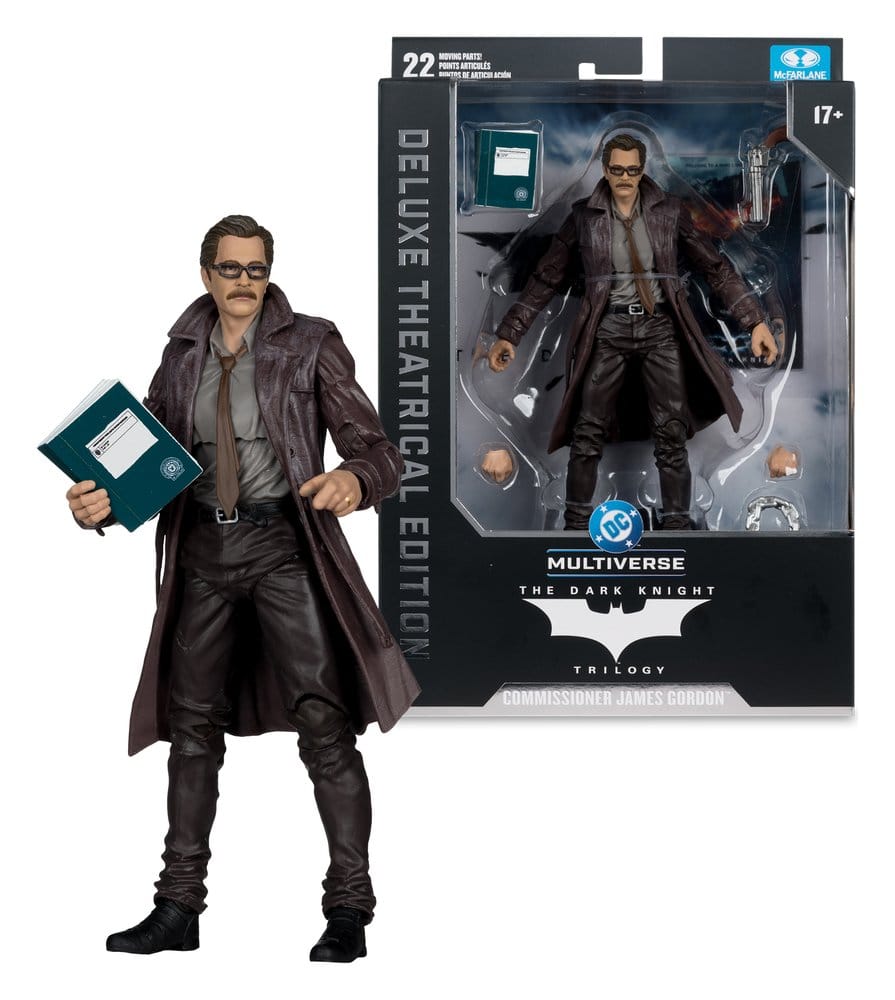 DC Multiverse Actionfigur Commissioner James Gordon (The Dark Knight Trilogy) Deluxe Theatrical Edition 18 cm - Preorder - ETA: 02.09.2026