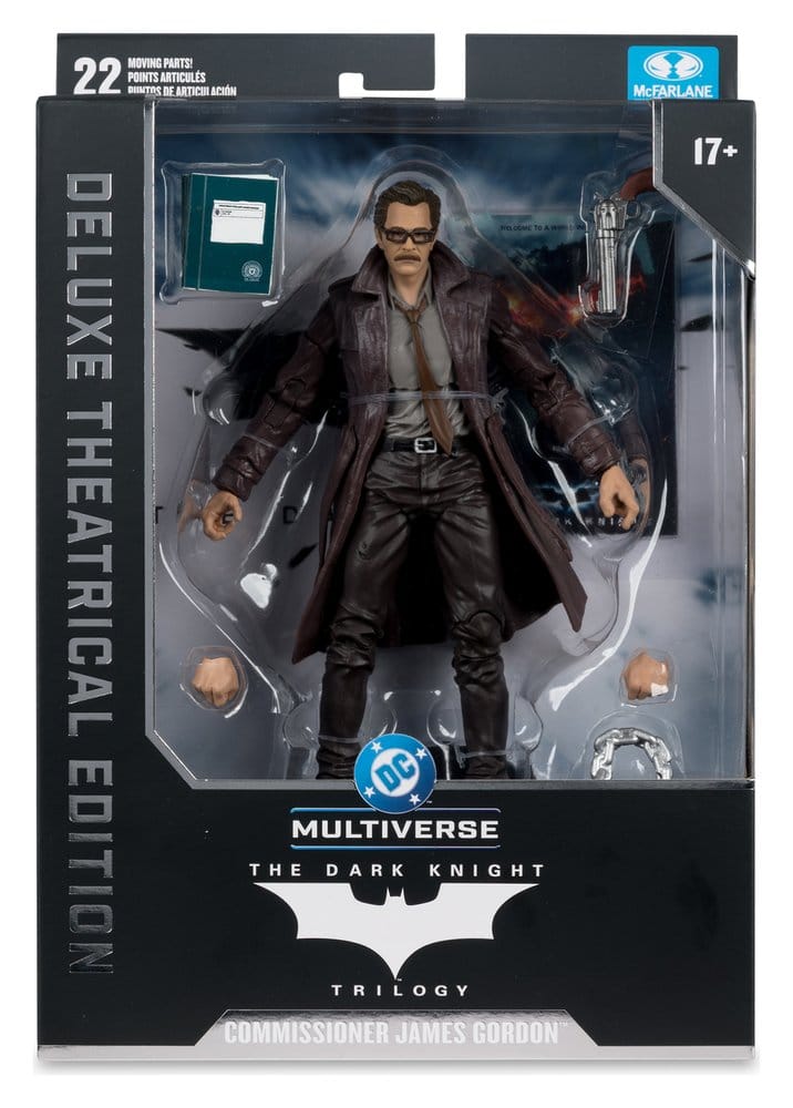 DC Multiverse Actionfigur Commissioner James Gordon (The Dark Knight Trilogy) Deluxe Theatrical Edition 18 cm - Preorder - ETA: 02.09.2026