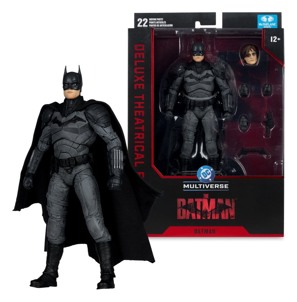 DC Multiverse Actionfigur Batman (The Batman) Deluxe Theatrical Edition 18 cm - Preorder - ETA: 02.09.2026