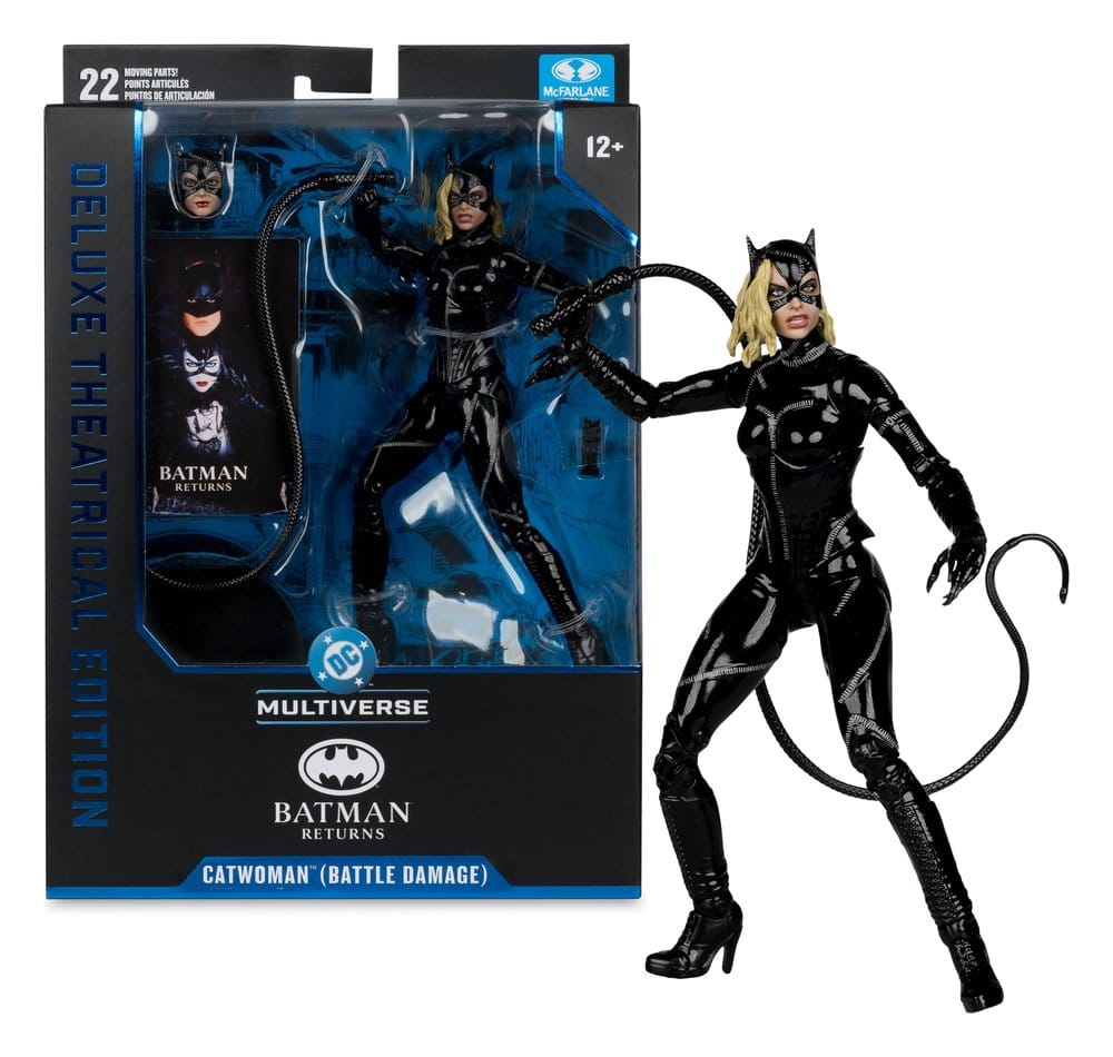 DC Multiverse Actionfigur Catwoman (Battle Damage) (Batman Returns) Deluxe Theatrical Edition 18 cm - Preorder - ETA: 02.09.2026