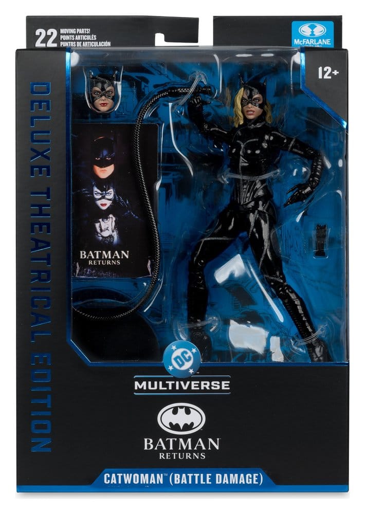 DC Multiverse Actionfigur Catwoman (Battle Damage) (Batman Returns) Deluxe Theatrical Edition 18 cm - Preorder - ETA: 02.09.2026
