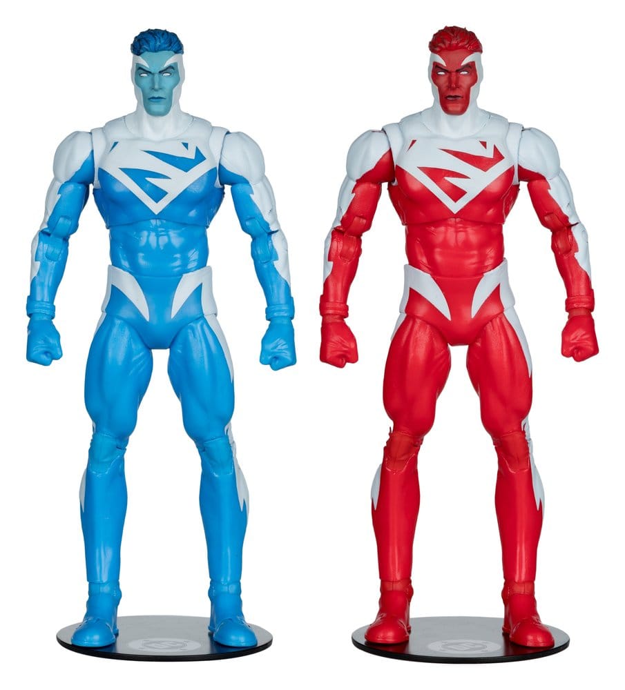DC Multiverse Actionfiguren 2er-Pack Superman Blue vs. Superman Red (Gold Label) 18 cm - Preorder - ETA: 02.09.2026