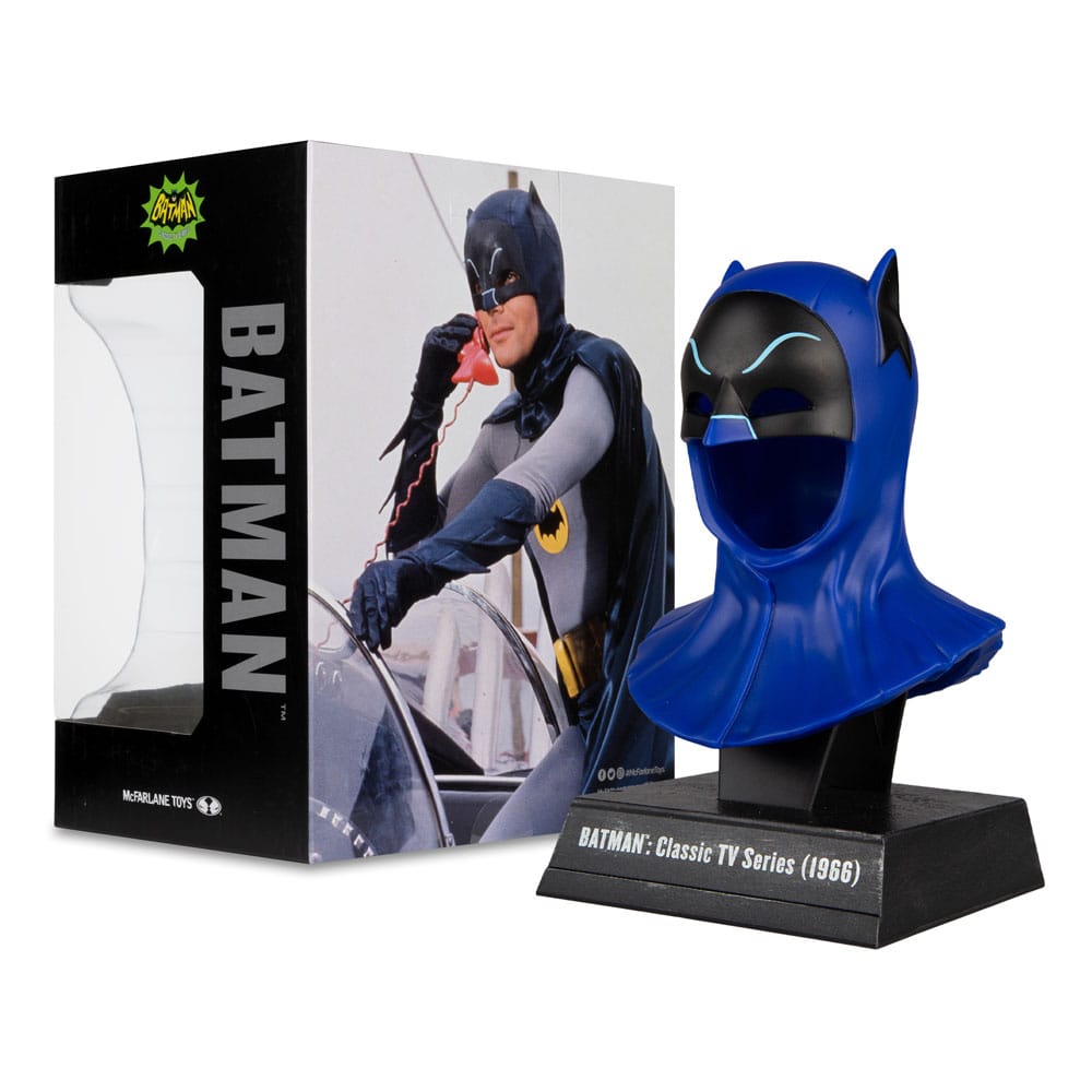 Batman 1966 DC Direct Mini-Replik 1/3 Batman Maske 17 cm - sofort lieferbar