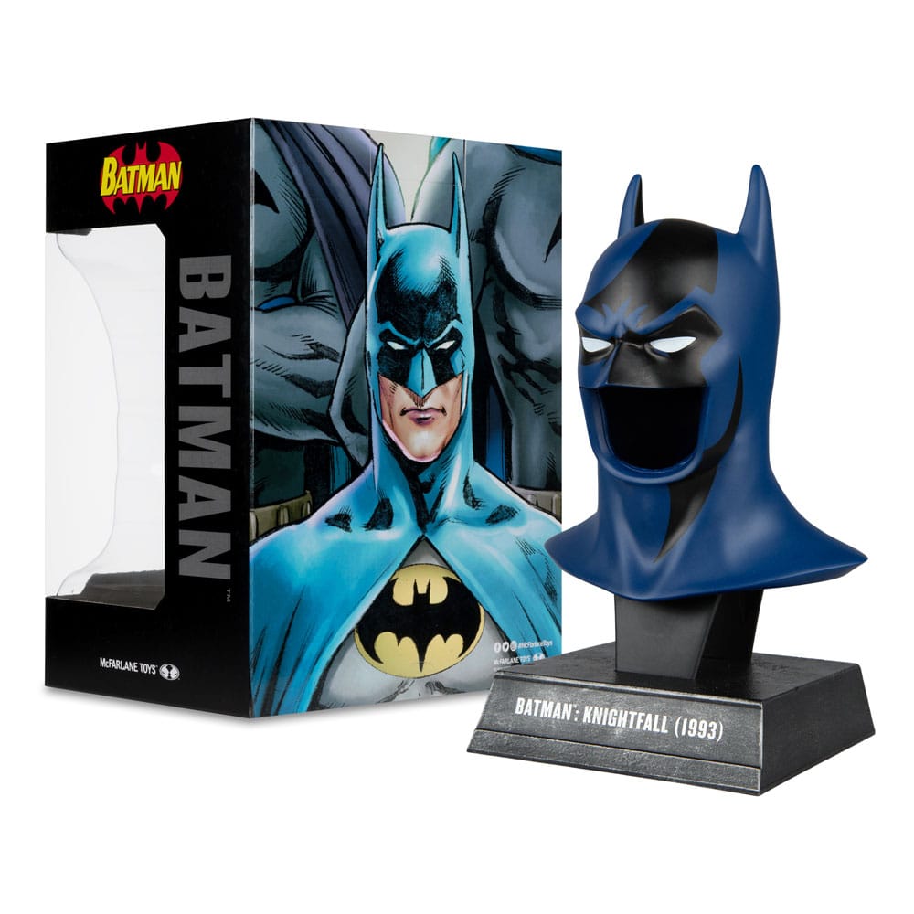 Batman: Knightfall DC Direct Mini-Replik 1/3 Batman Maske 19 cm - sofort lieferbar