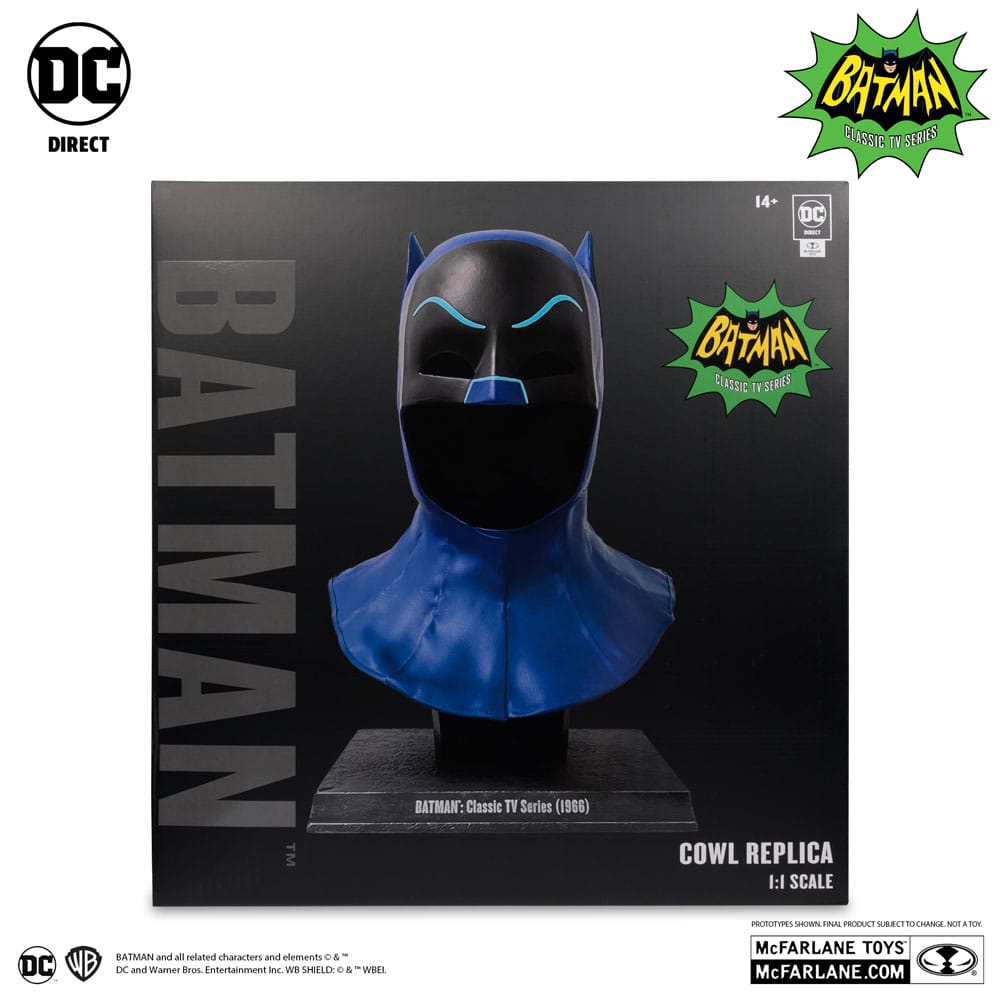 Batman 1966 DC Direct Replik 1/1 Batman Maske 53 cm - Preorder - ETA: Ende 01.2025