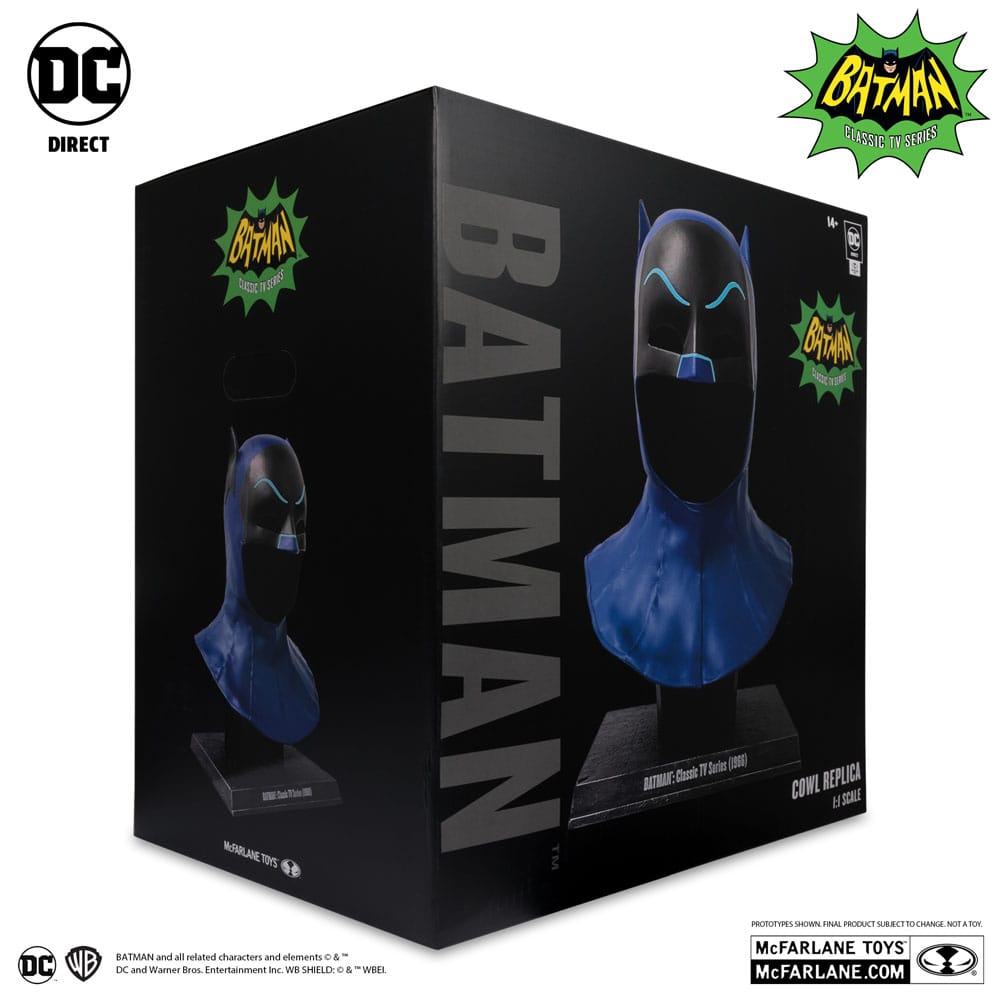 Batman 1966 DC Direct Replik 1/1 Batman Maske 53 cm - Preorder - ETA: Ende 01.2025