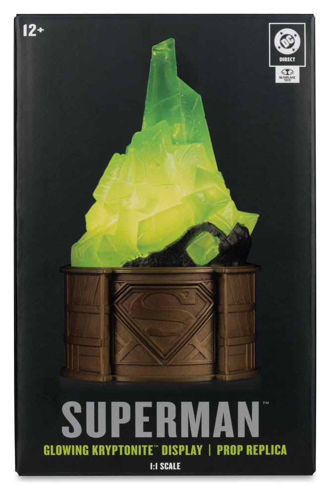 Superman DC Direct Replik 1/1 Kryptonite Display (Gold Label) 18 cm - Versand: 7 Tage nach Bestellung