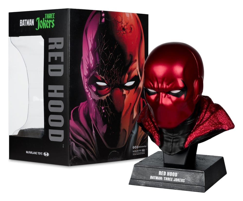 DC Direct Prop-Replik 1/3 Red Hood Cowl (Batman: Three Jokers) 18 cm&nbsp; - Preorder - ETA: 24.06.2026
