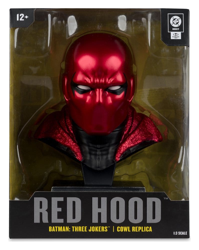 DC Direct Prop-Replik 1/3 Red Hood Cowl (Batman: Three Jokers) 18 cm&nbsp; - Preorder - ETA: 24.06.2026