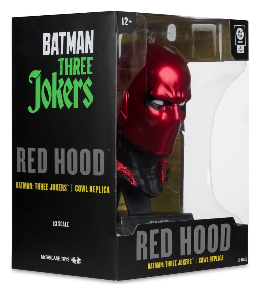 DC Direct Prop-Replik 1/3 Red Hood Cowl (Batman: Three Jokers) 18 cm&nbsp; - Preorder - ETA: 24.06.2026