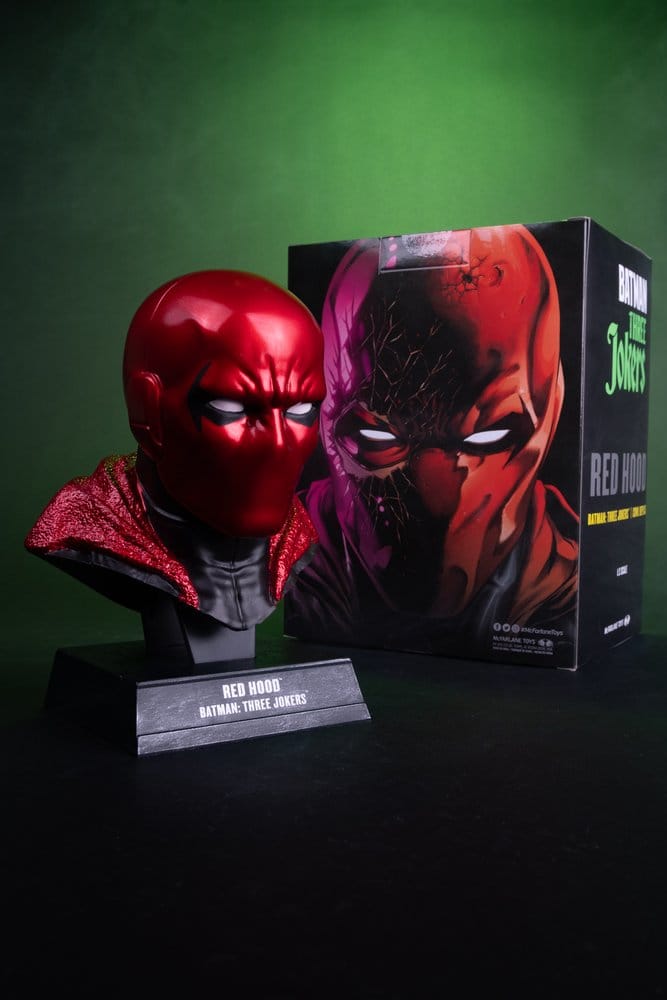 DC Direct Prop-Replik 1/3 Red Hood Cowl (Batman: Three Jokers) 18 cm&nbsp; - Preorder - ETA: 24.06.2026